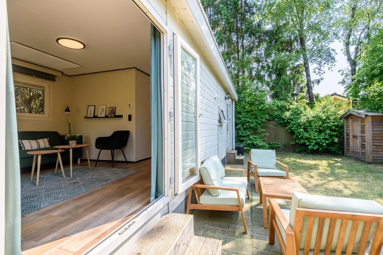 Chalet Met Eigen Tuin Aan De Veluwse Bosrand Putten Dış mekan fotoğraf